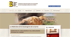 Desktop Screenshot of boulangerie51.org